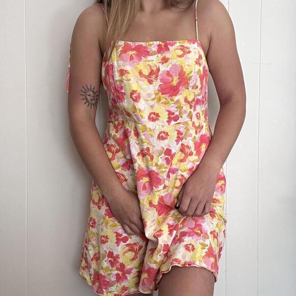 Linen Mini Sundress - Picture 2 of 7